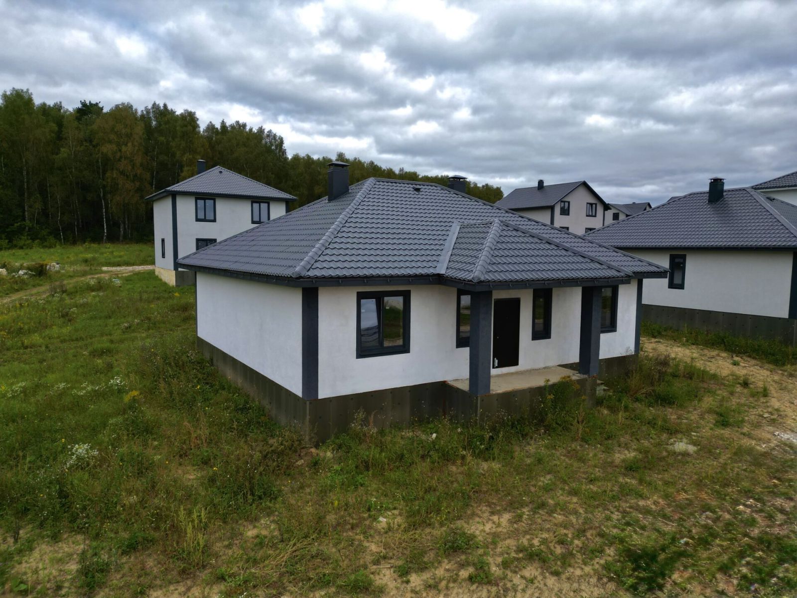 Готовый дом «Техас»  130 м2 на участке 6 соток — фото 1
